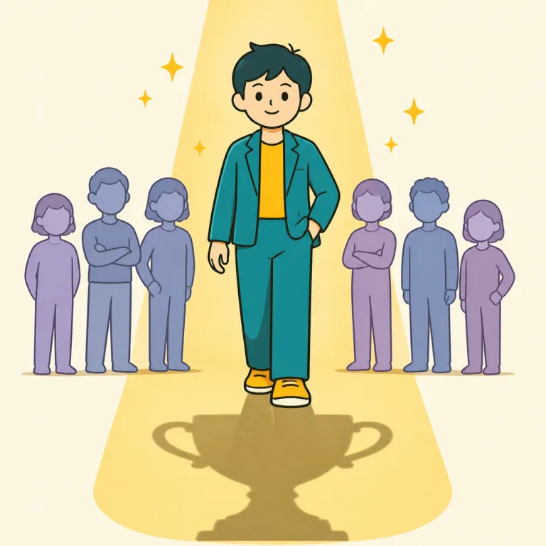 hopeful（有望株、候補者・noun）の覚え方イラスト