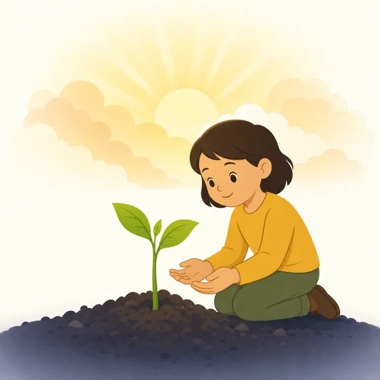 hopefulnessの覚え方イラスト