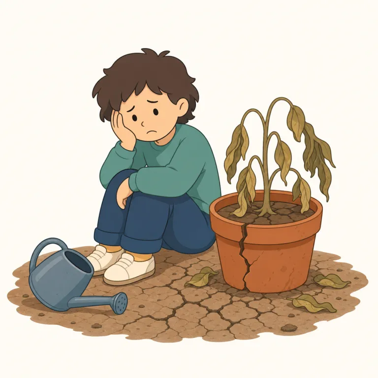 hopeless（絶望的な・形容詞）の覚え方イラスト — このエントリは hopeless の「見込みのない」という基本義とは別に、気持ちや状況が暗く、希望を失ったように感じられる「絶望的な」を覚えるものです