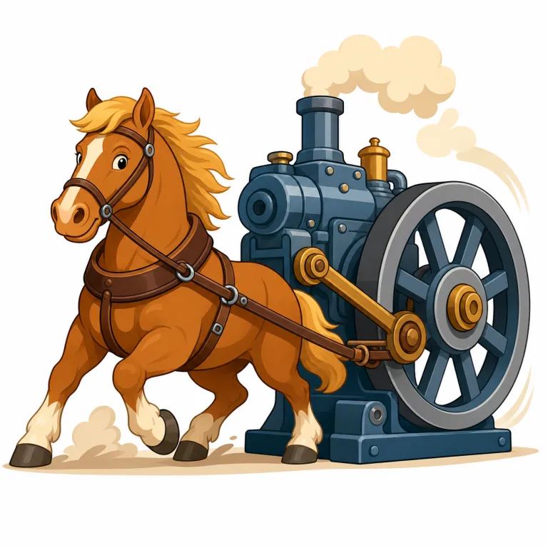 horsepowerの覚え方イラスト