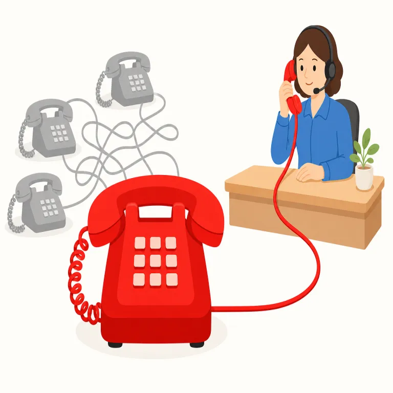 hotlineの覚え方イラスト