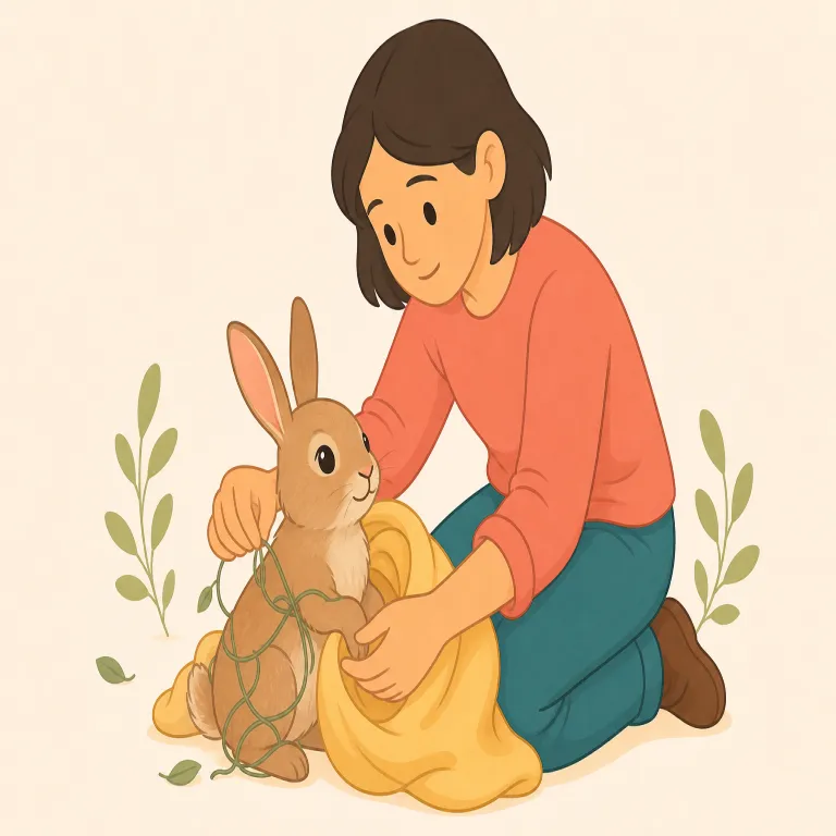humanely（人道的に・副詞）の覚え方イラスト — human が『人間』、humane が『人に対してやさしい・思いやりがある』、humanely はその“やり方”を表す副詞で『人道的に』
