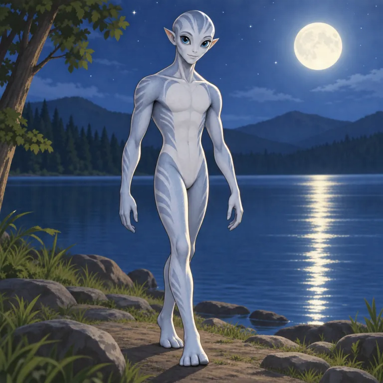 humanoid（人型生物・noun）の覚え方イラスト
