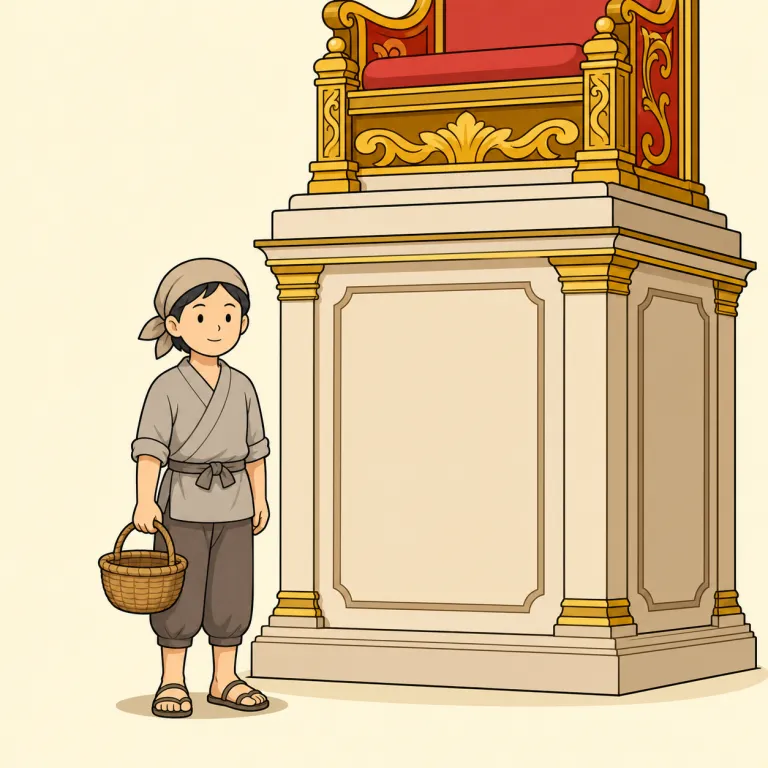 humble（身分の低い・adjective）の覚え方イラスト