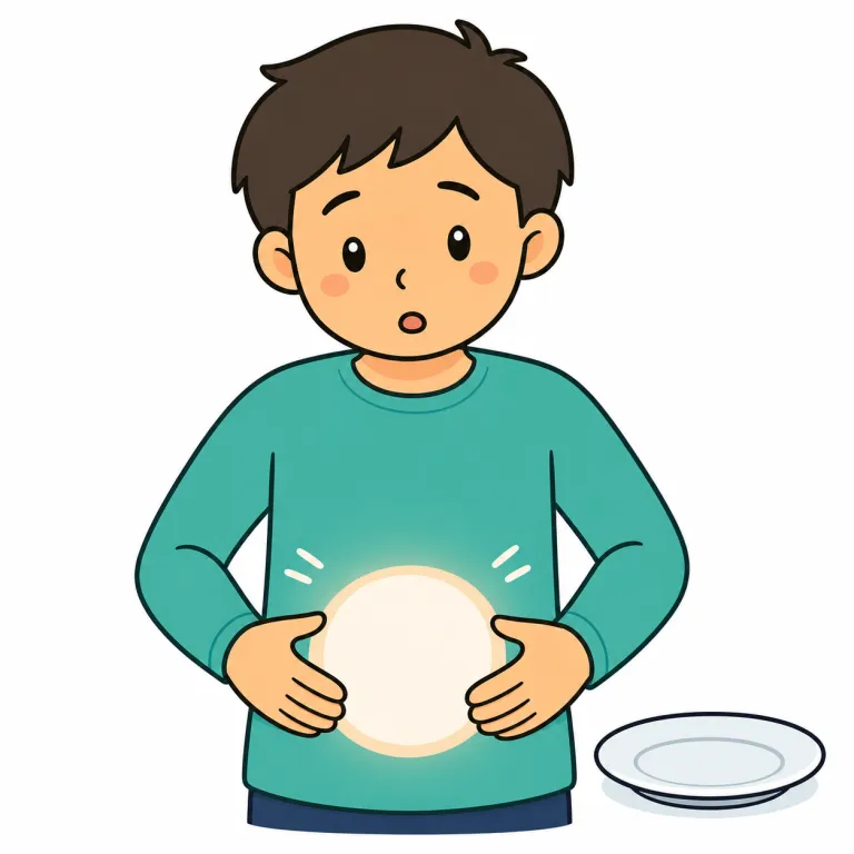 hunger（空腹・noun）の覚え方イラスト