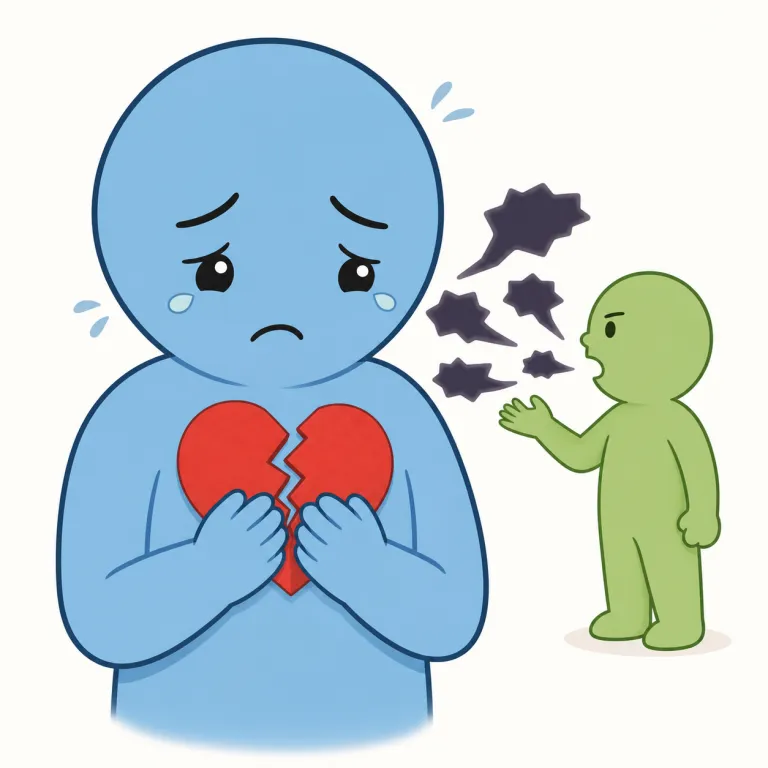 hurtfulの覚え方イラスト