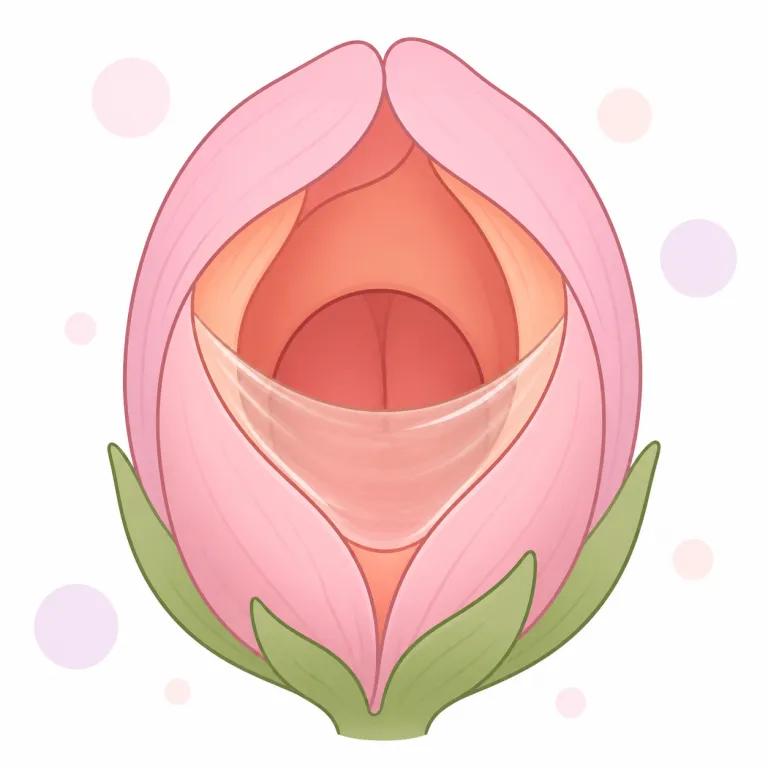 hymen（処女膜・名詞）の覚え方イラスト — 日常会話の単語ではなく、婦人科・解剖学で出る専門語として覚えるのが近道です