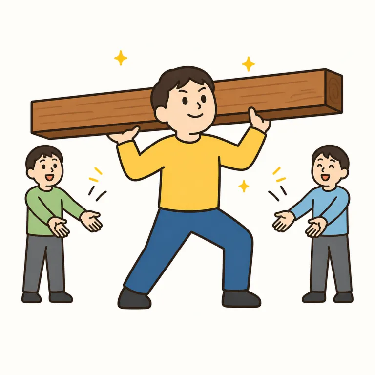 i'll take it（引き受けます・verb）の覚え方イラスト