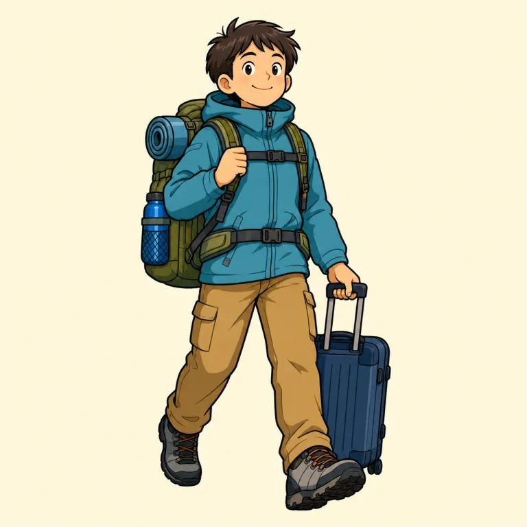i'm ready to go（準備万端・idiom）の覚え方イラスト