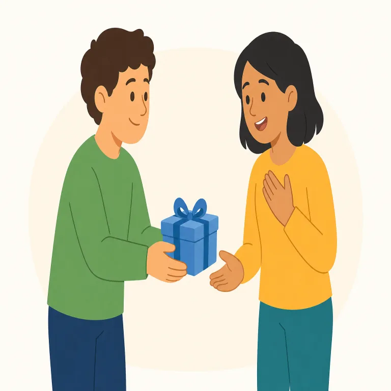 i appreciate it（感謝します・イディオム）の覚え方イラスト — appreciate は まず「価値をきちんと認める」を中心に置くと覚えやすい語です