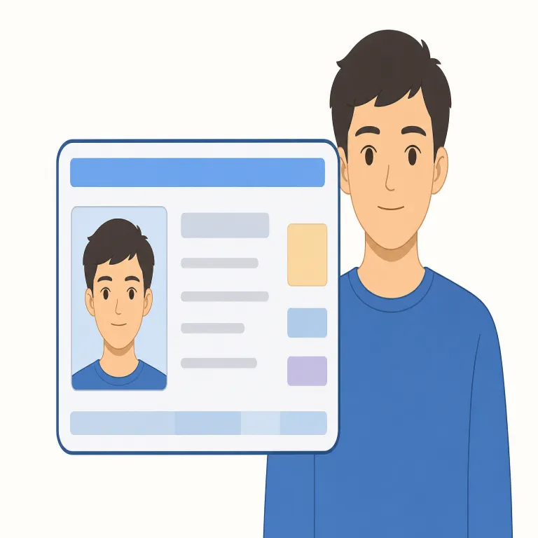 identificationの覚え方イラスト