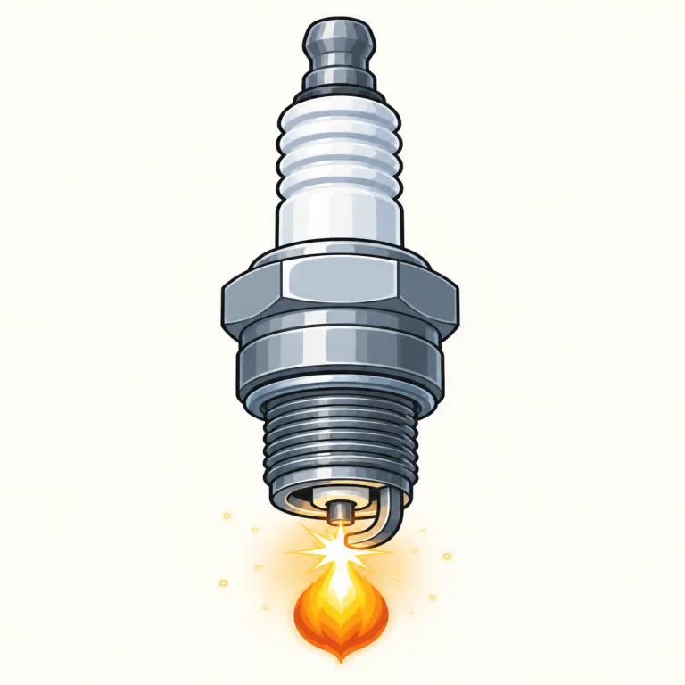 ignition（点火・名詞）の覚え方イラスト — まず動詞 ignite「火をつける」を知っていると覚えやすいです