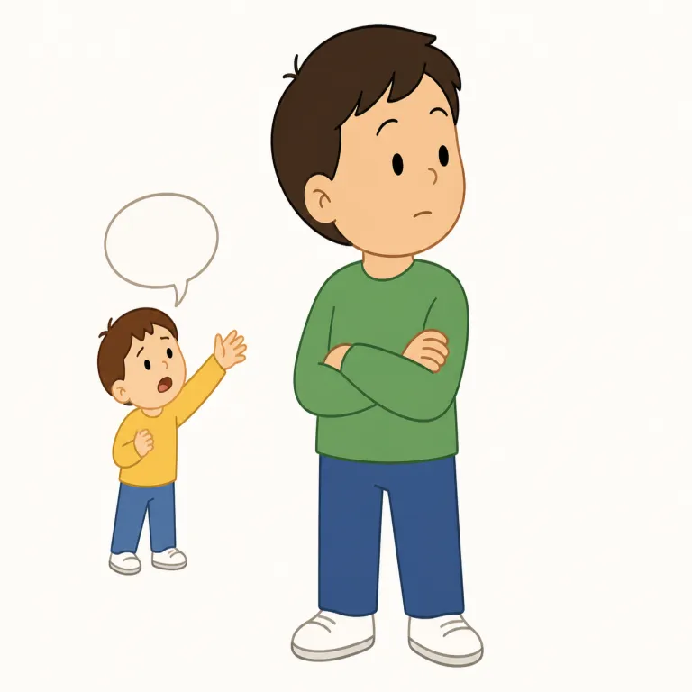ignore（無視する・動詞）の覚え方イラスト — このエントリの ignore は、人に気づかないふりをする基本義ではなく、忠告・警告・事実・規則などを「重要な情報として扱わない」意味で覚えるとよいです