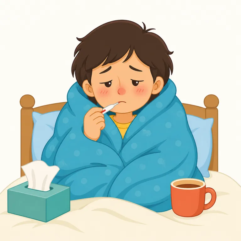 ill（病気の、体調の悪い・形容詞）の覚え方イラスト — まず sick を知っていれば、ill はその少し硬め・書き言葉寄りの言い換えとして覚えると定着しやすいです