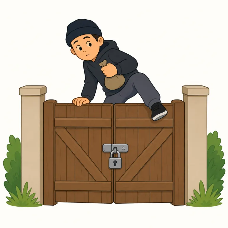 illegallyの覚え方イラスト