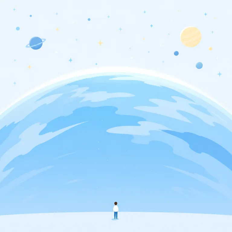 immensity（広大さ・名詞）の覚え方イラスト — immensity は形容詞 immense から考えると覚えやすい語です