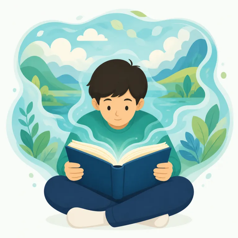 immerse（没頭させる・verb）の覚え方イラスト