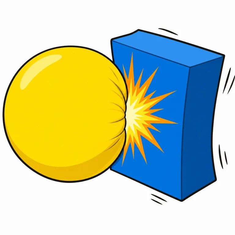 impact（衝撃・noun）の覚え方イラスト