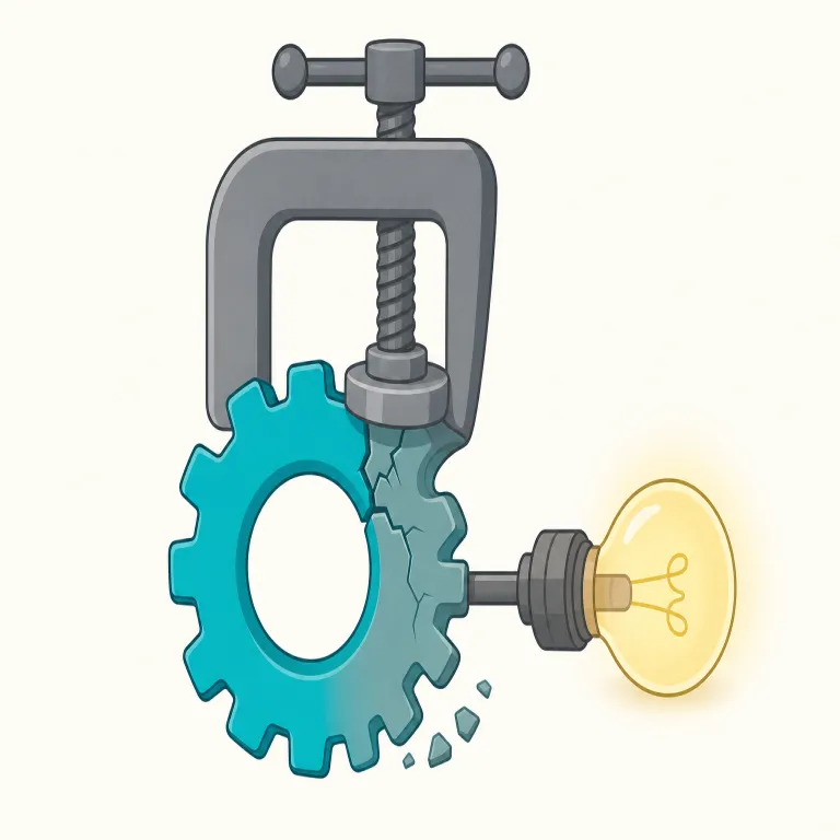 impairing（損なう・動詞）の覚え方イラスト — impairing は impair「損なう、弱める」の -ing 形で、能力・機能・判断力・質などを本来よりうまく働かなくすることを表します