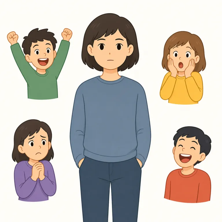 impassive（無表情な・形容詞）の覚え方イラスト — passive を知っていると覚えやすい語です