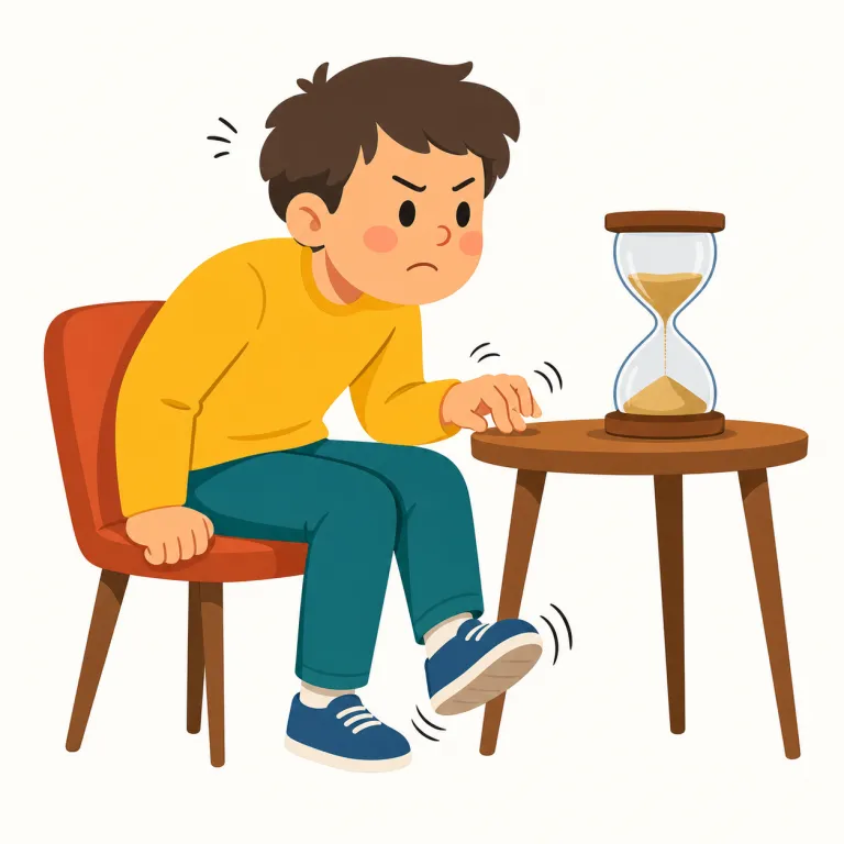 impatienceの覚え方イラスト