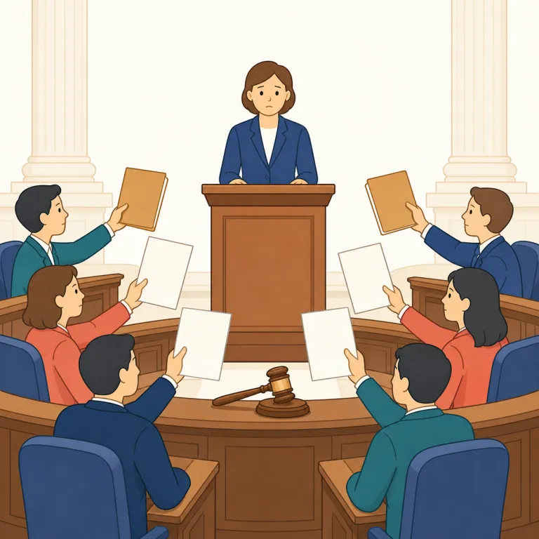 impeaching（弾劾している、弾劾すること・動詞）の覚え方イラスト — impeaching はまず基本形 impeach を固定し、名詞 impeachment とセットで覚えると定着しやすい語です