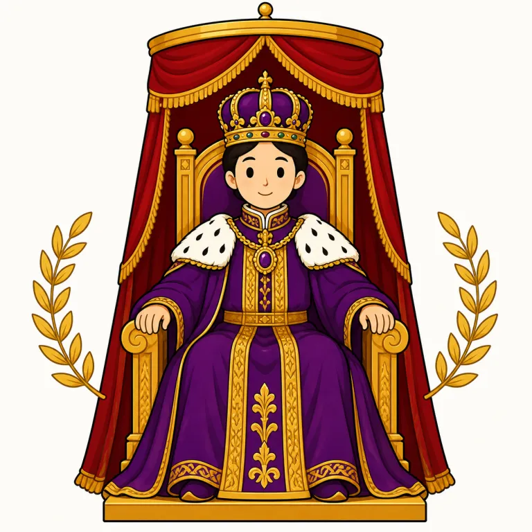 imperial（皇帝の、皇室の・adjective）の覚え方イラスト