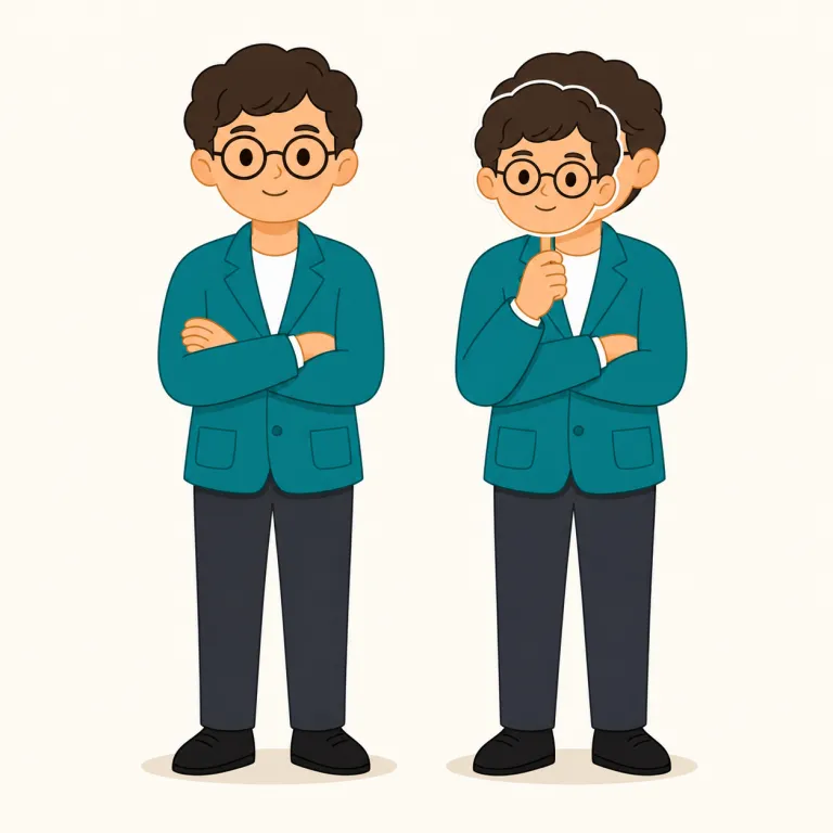 impersonated（なりすました・動詞）の覚え方イラスト — impersonated は person「人物」を含み、「別の人物として振る舞った」と考えると rare 義の「なりすました」を覚えやすいです