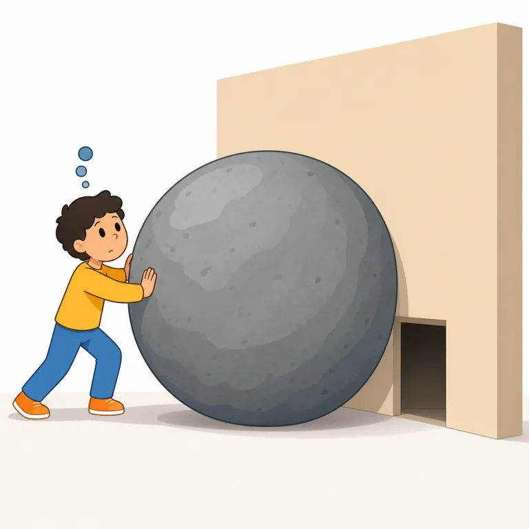 impossibility（不可能・名詞）の覚え方イラスト — まず possible「可能な」→ impossible「不可能な」→ impossibility「不可能であること」と階段で覚えると定着しやすいです