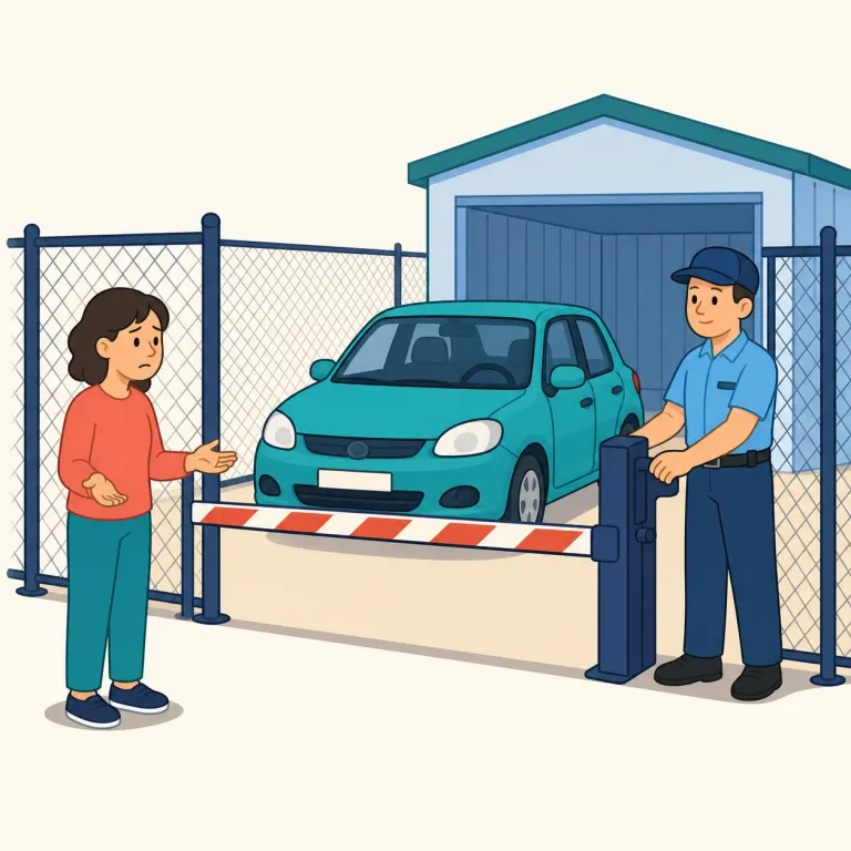 impound（押収する・動詞）の覚え方イラスト — ニュースの定番句として "The police impounded the car." を丸ごと覚えると定着しやすい語です