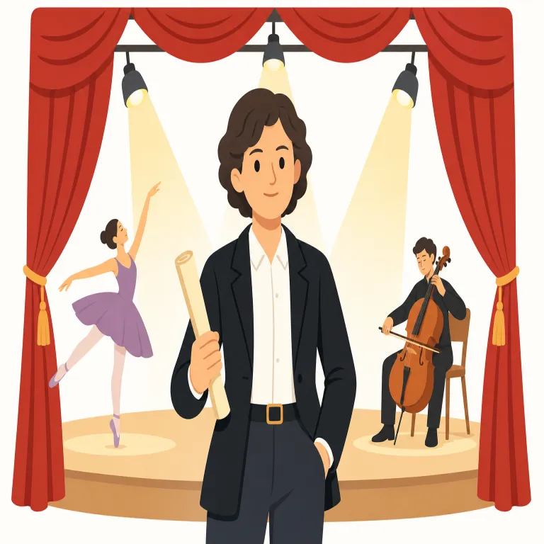 impresario（興行主・名詞）の覚え方イラスト — まず impress / impressive / impression を手掛かりにすると覚えやすい