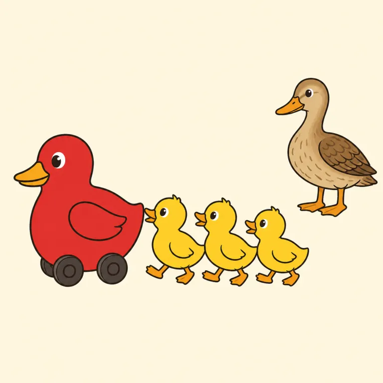imprinting（刷り込み・noun）の覚え方イラスト