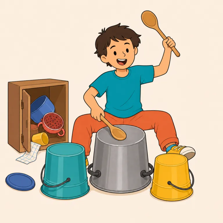 improvised（即興の・形容詞）の覚え方イラスト — improvise「その場で作る」の過去分詞形で、「即興で作られた」と捉えます