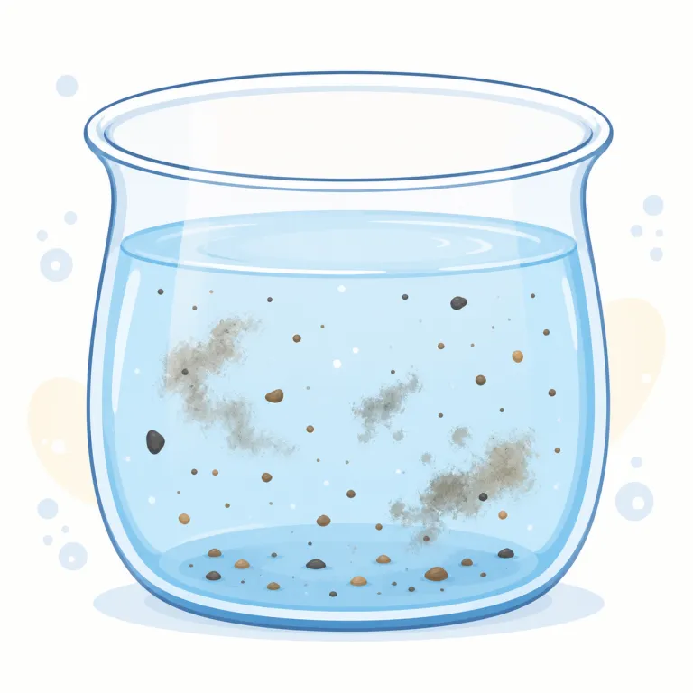 impurity（不純さ・名詞）の覚え方イラスト — pure は「純粋な」、purity は「純粋さ」です