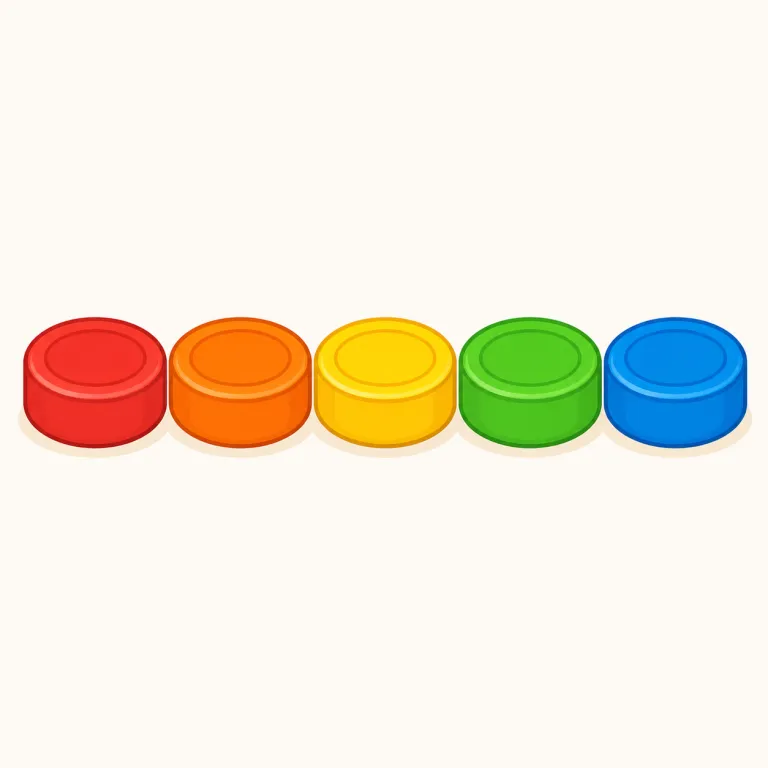 in a row（連続して・イディオム）の覚え方イラスト — in a row の「連続して」は、出来事や結果が間を空けずに続くことを表します