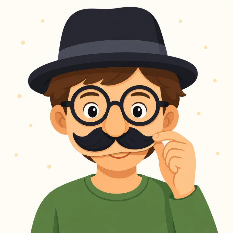in disguise（変装中・イディオム）の覚え方イラスト — このエントリは in disguise の「正体を隠して」という基本義とは別に、実際に別の姿や服装でいる「変装中」の場面に注目します