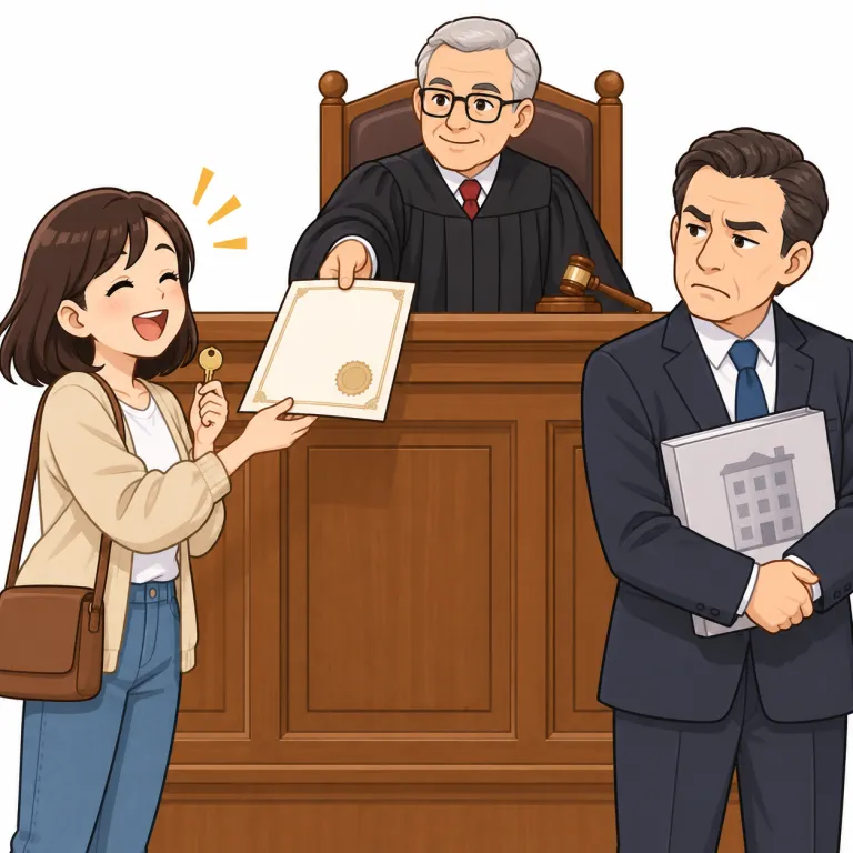 in favor of（に有利に・idiom）の覚え方イラスト