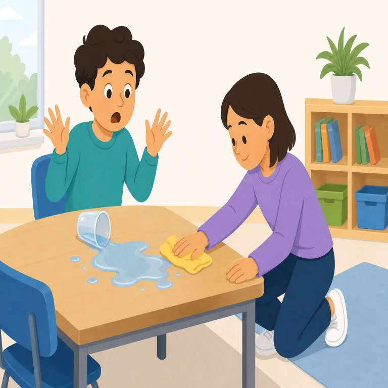in response to（～に対して・イディオム）の覚え方イラスト — response は respond「答える・反応する」の名詞形なので、response to A はまず「Aへの反応・返答」と捉えます