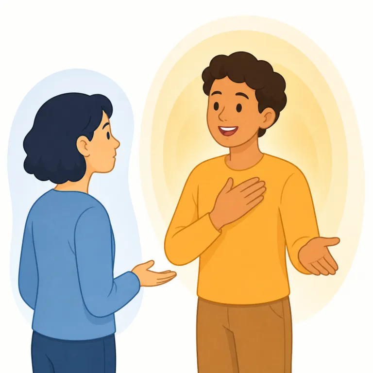 in the affirmative（肯定の返事・イディオム）の覚え方イラスト — affirmative はまず affirm「はっきりそうだと言う」と結びつけると入りやすいです