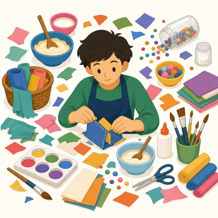 in the midst of（真っ最中・イディオム）の覚え方イラスト — midst は middle を少し硬くした語だとつなげて覚えると残りやすいです