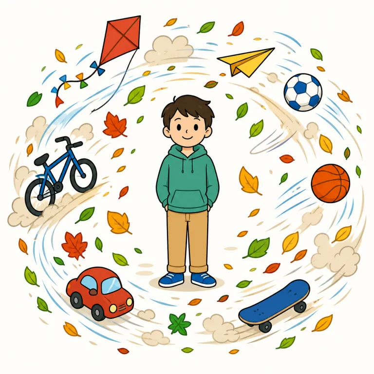 in the midst of（ただ中に・idiom）の覚え方イラスト