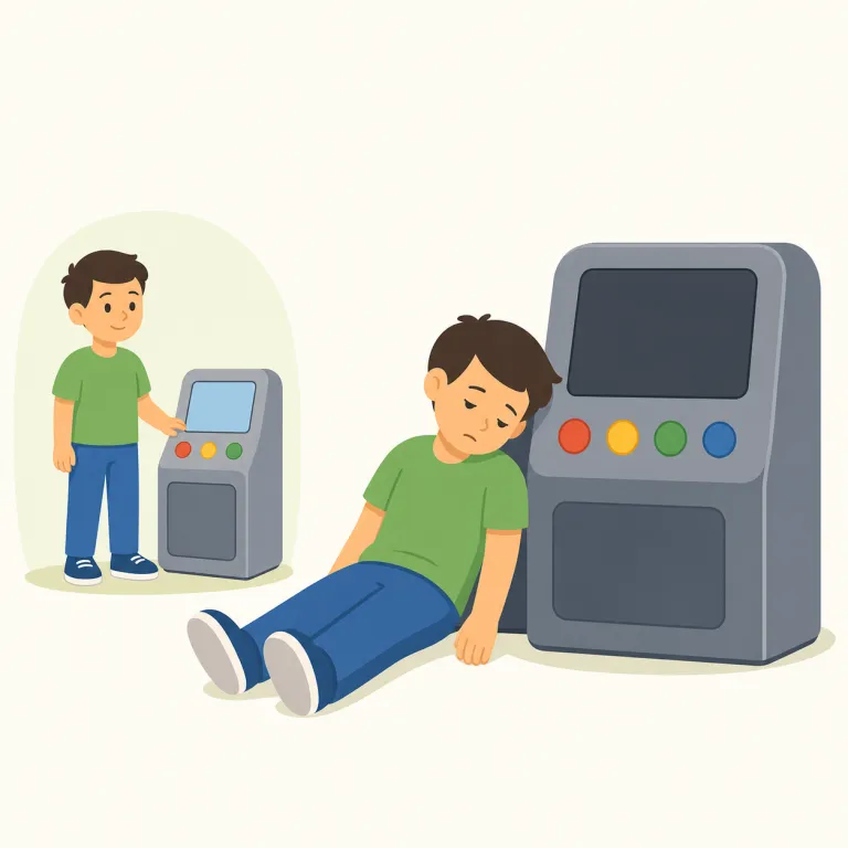 incapacitating（行動不能にする・形容詞）の覚え方イラスト — 形容詞では「受けた人の通常機能を止めるほどの」と押さえます