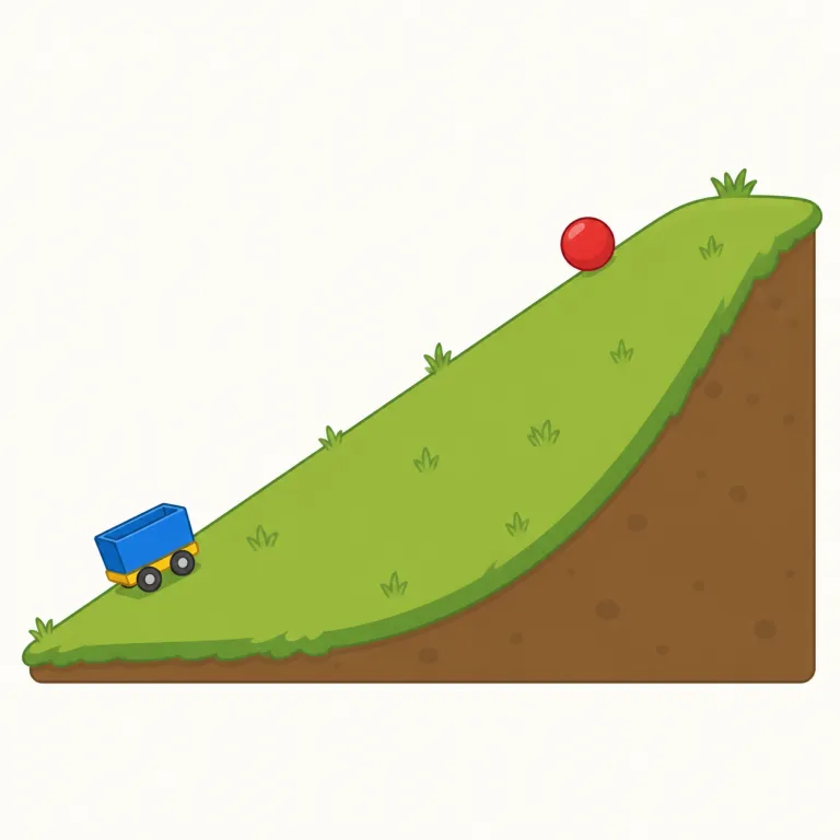 incline（傾斜、勾配・noun）の覚え方イラスト