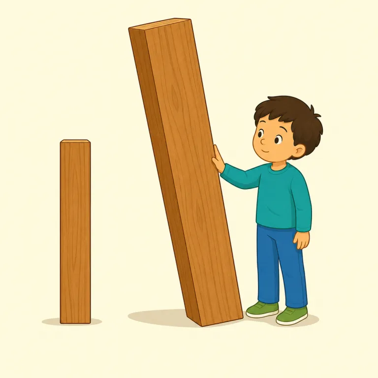 inclining（傾く・動詞）の覚え方イラスト — incline の中心は、まっすぐな状態から一方向へ lean することです