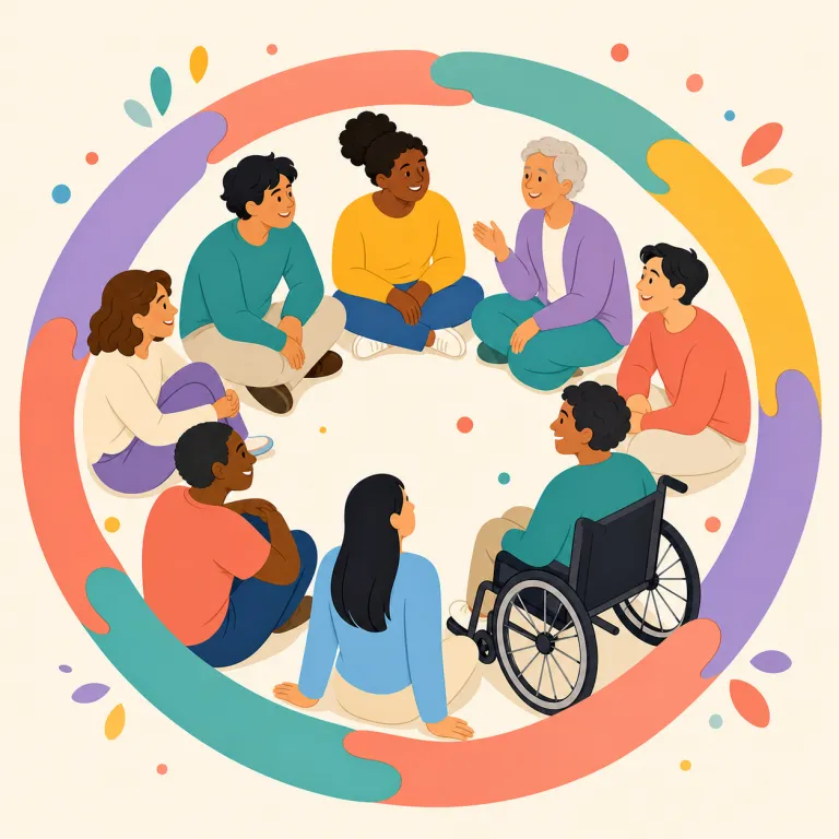 inclusiveness（包括性・名詞）の覚え方イラスト — まず easier な語の連鎖で覚えると定着しやすいです