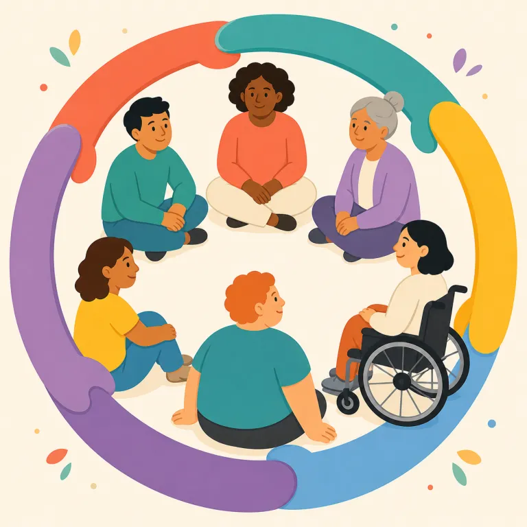 inclusivity（包括性・名詞）の覚え方イラスト — inclusive を知っていると入りやすい語です