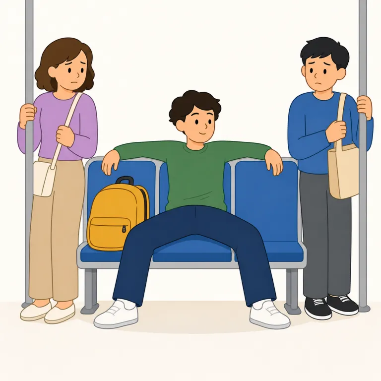 inconsiderate（思いやりのない・形容詞）の覚え方イラスト — consider「よく考える」を知っていれば覚えやすい語です