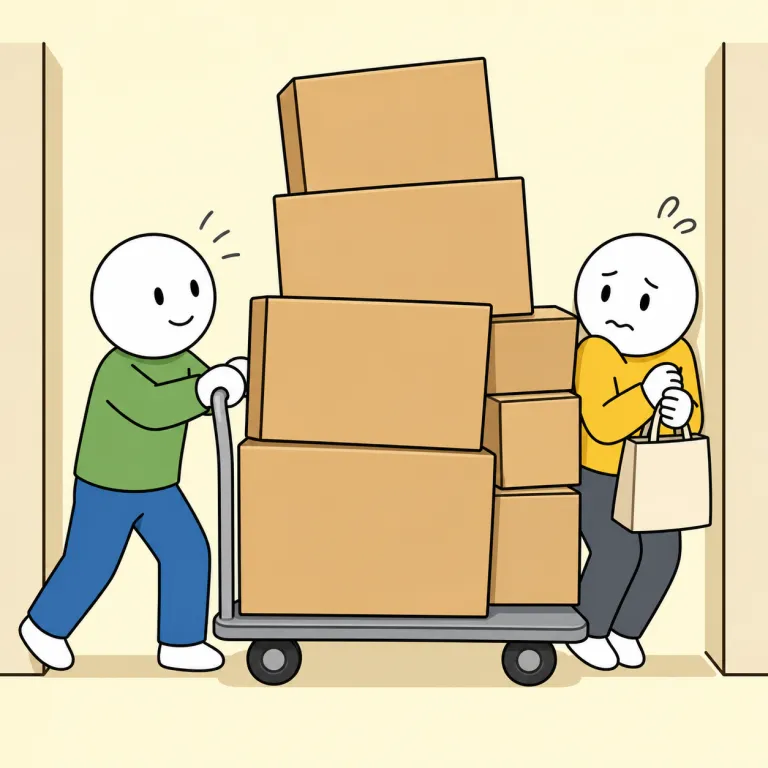 inconvenience（迷惑をかける・verb）の覚え方イラスト