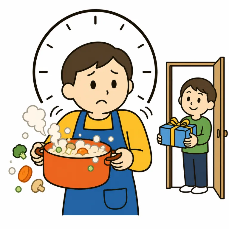 inconvenient（都合が悪い・adjective）の覚え方イラスト