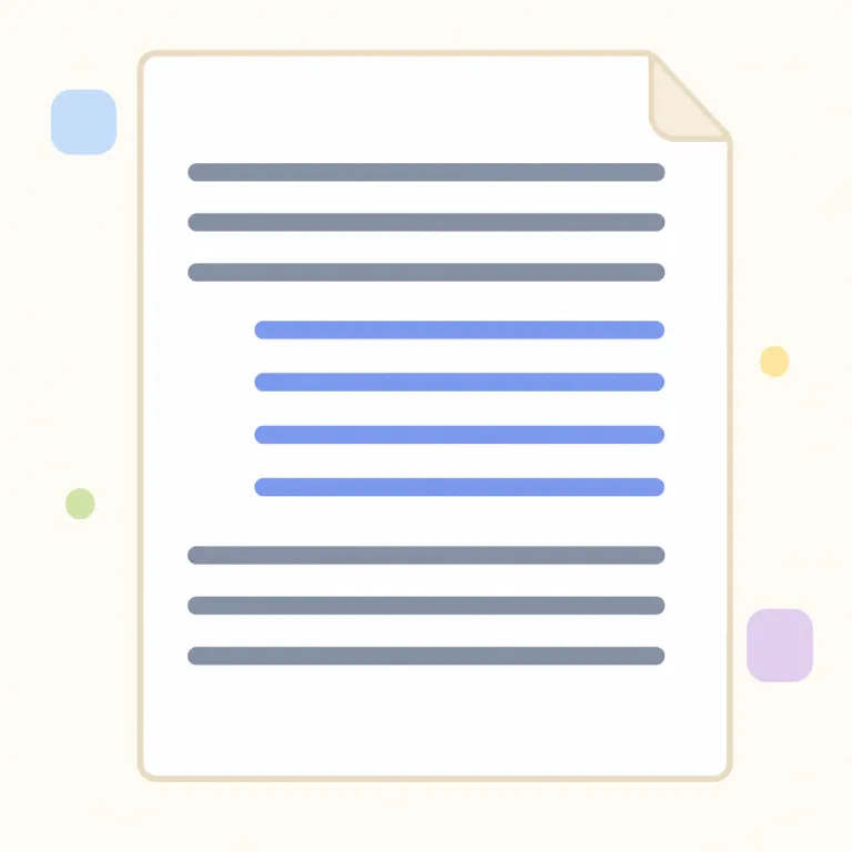 indentation（字下げ、インデント・名詞）の覚え方イラスト — indentation は、文書やコードで行頭を右へ下げる「字下げ」を表します